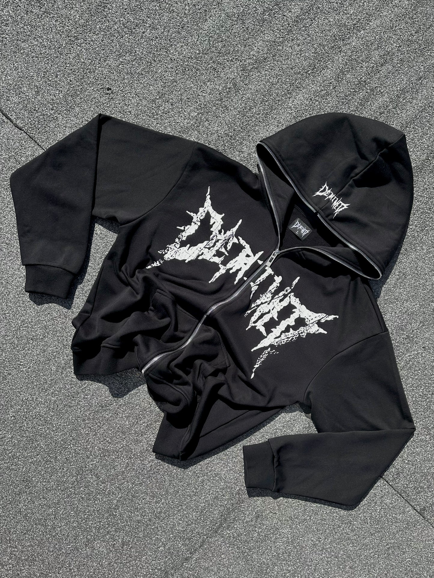 CRACKED LOGO FULL ZIP