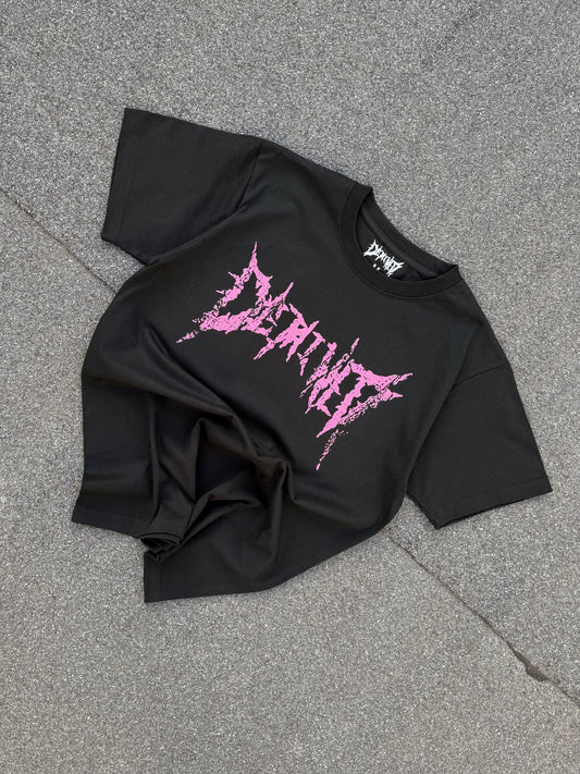 CRACKED LOGO TEE