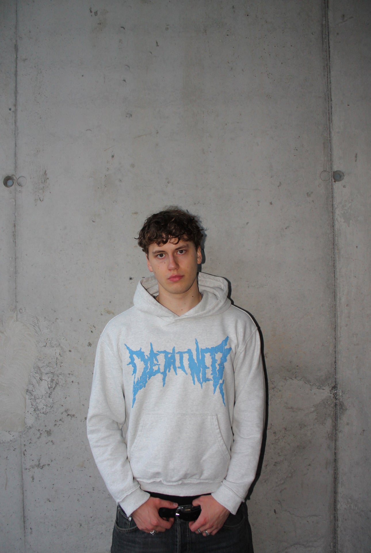 Cracked Logo Hoodie