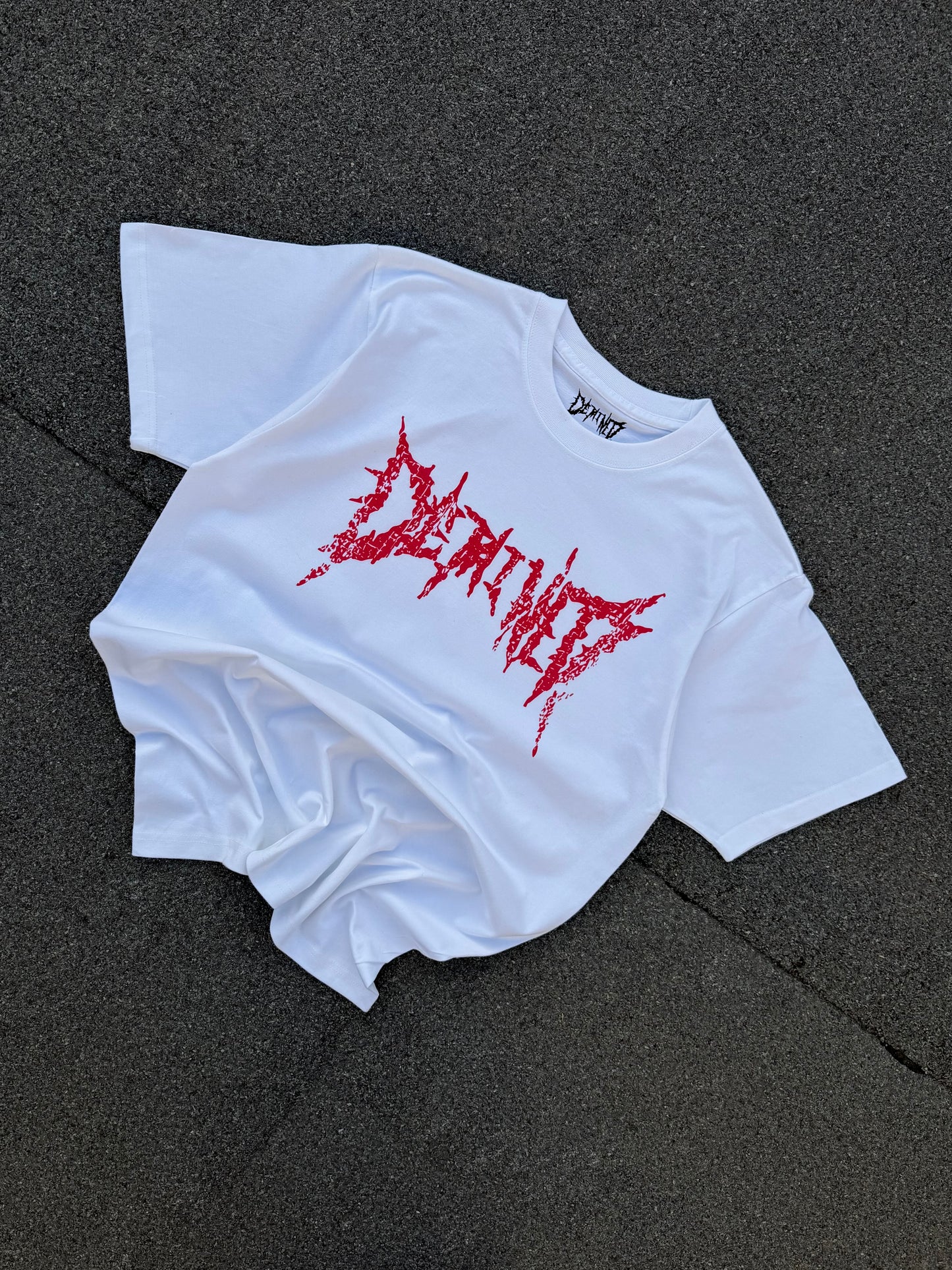 CRACKED LOGO TEE